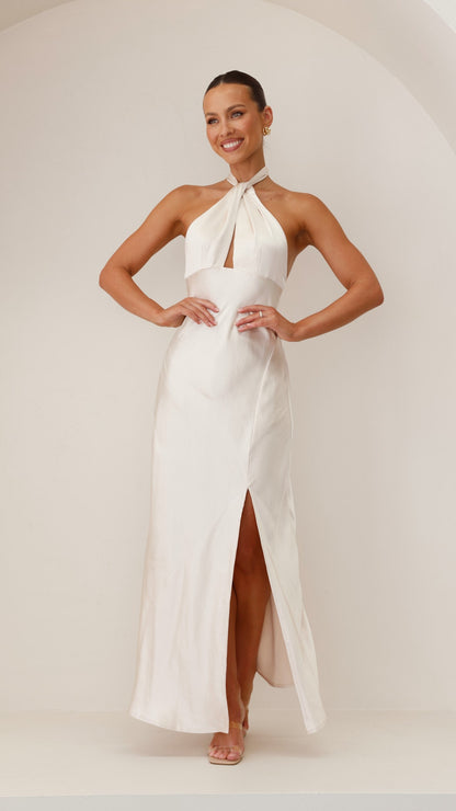 Amalia Maxi Dress - Champagne